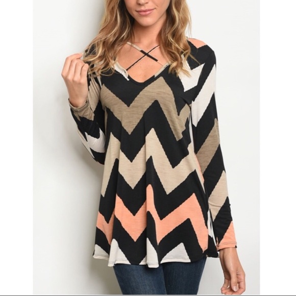 Chevron top - Picture 2 of 4